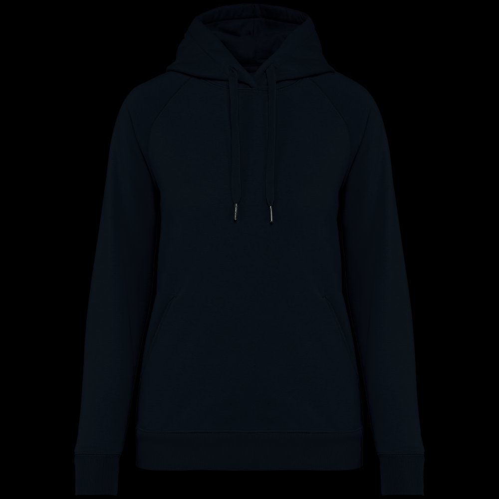 Sweat-shirt écoresponsable à capuche raglan femme
