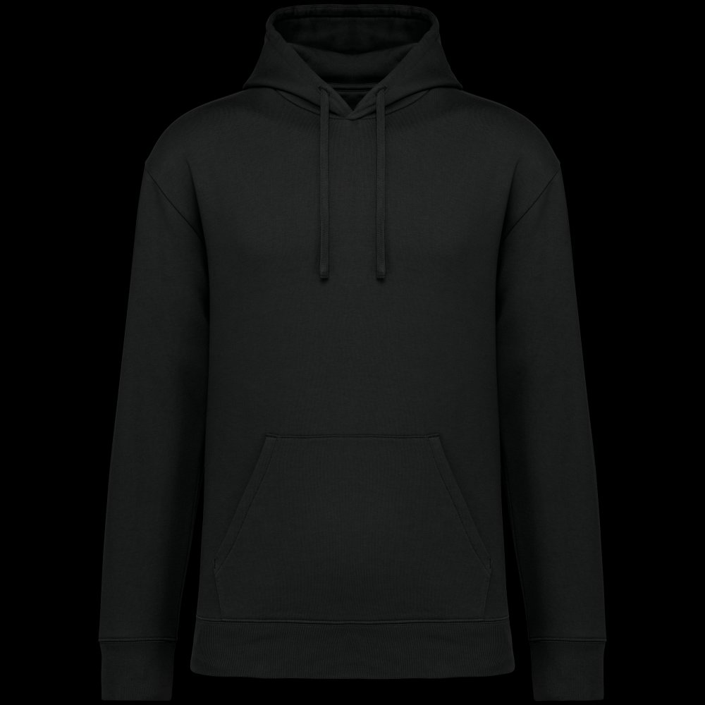 Sweat-shirt écoresponsable à capuche à épaules tombantes molleton gratté unisexe