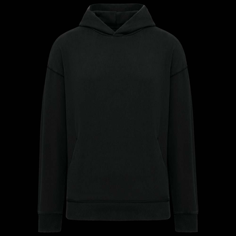 Sweat-shirt écoresponsable à capuche délavé oversize unisexe