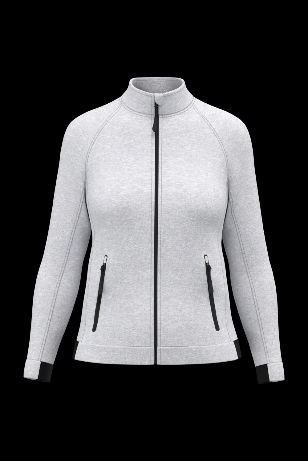 Veste à col montant femme