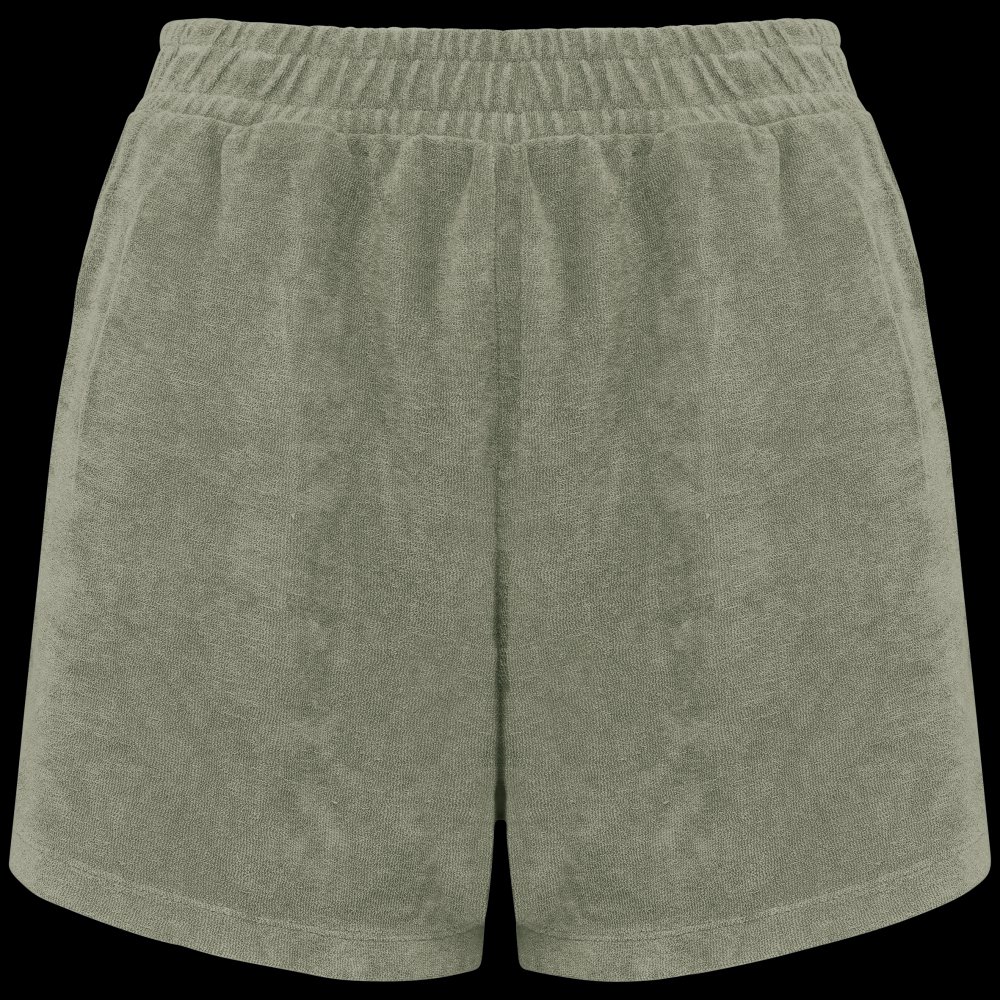 Short écoresponsable en éponge femme