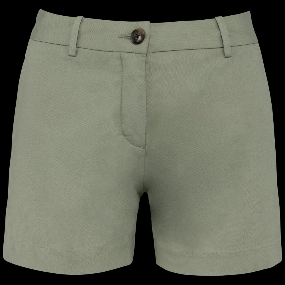 Bermuda chino écoresponsable femme