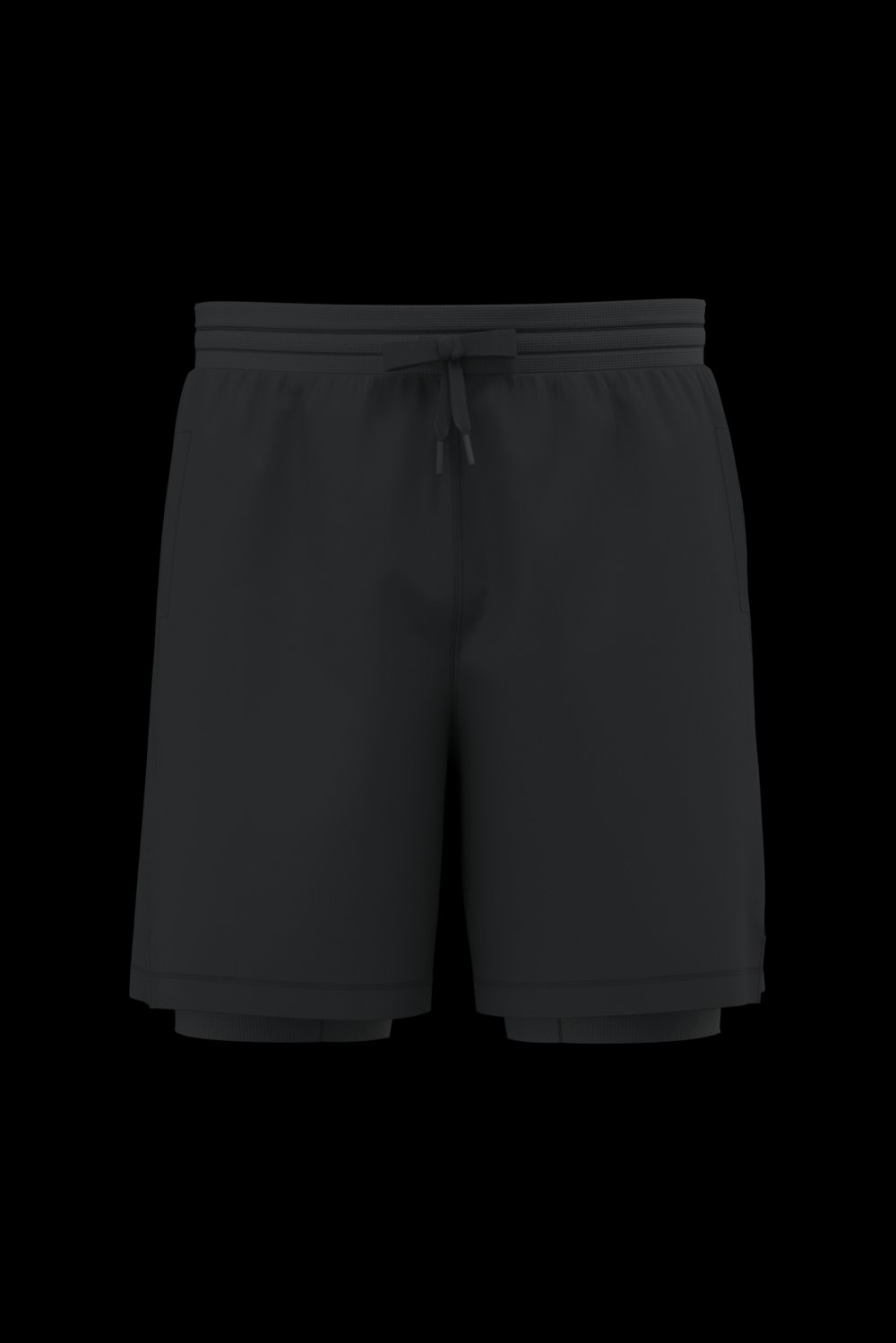 Short écoresponsable 2 en 1 avec sous short intégré homme