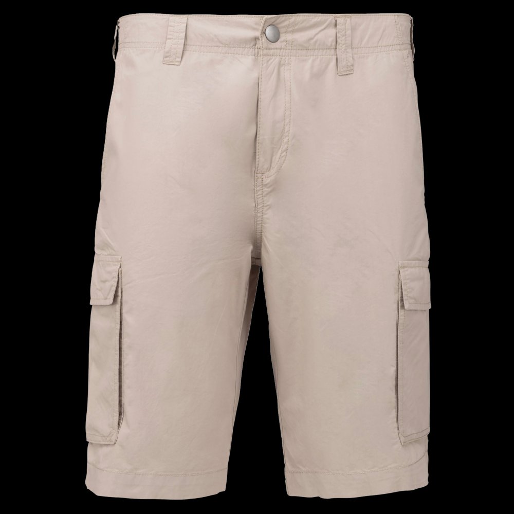 Bermuda léger multipoches homme