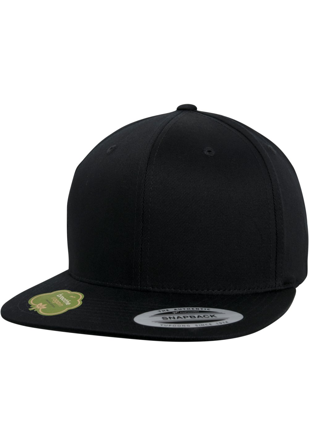 Casquette snapback en coton organique