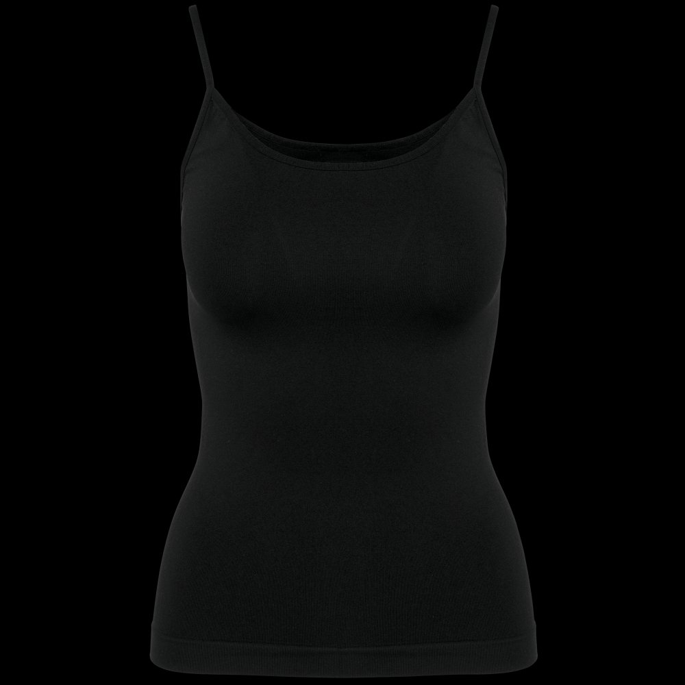 Débardeur écoresponsable sans couture fines bretelles femme