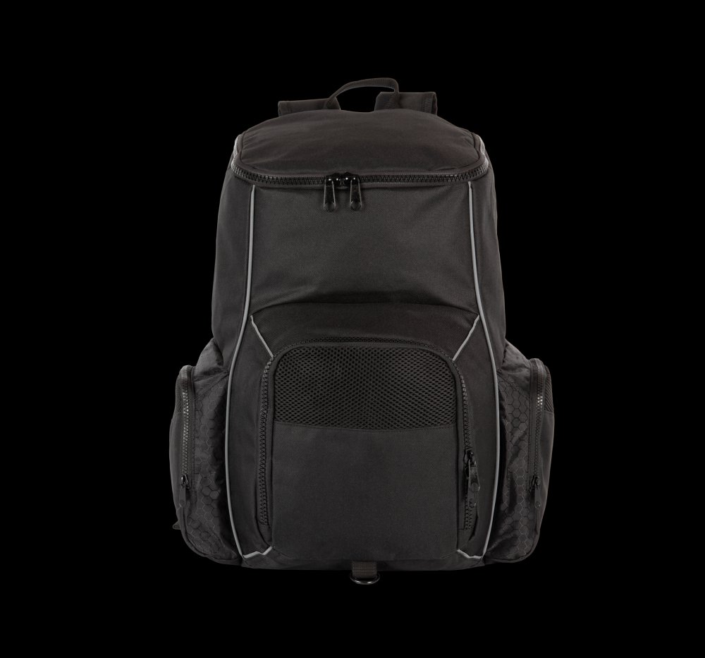 Sac à dos de sport recyclé avec porte-objets