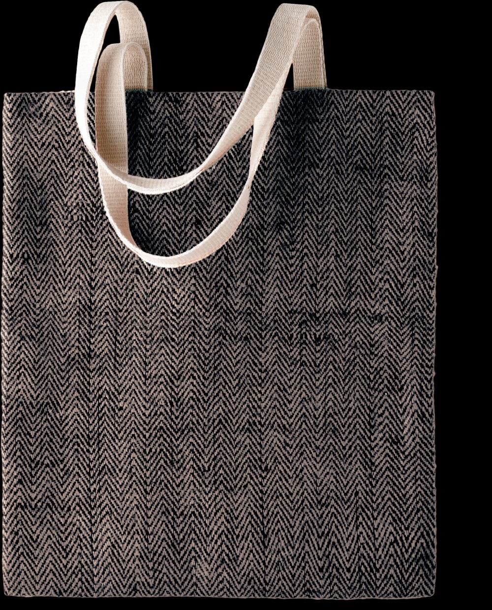 Sac en toile de jute teint 100% naturel