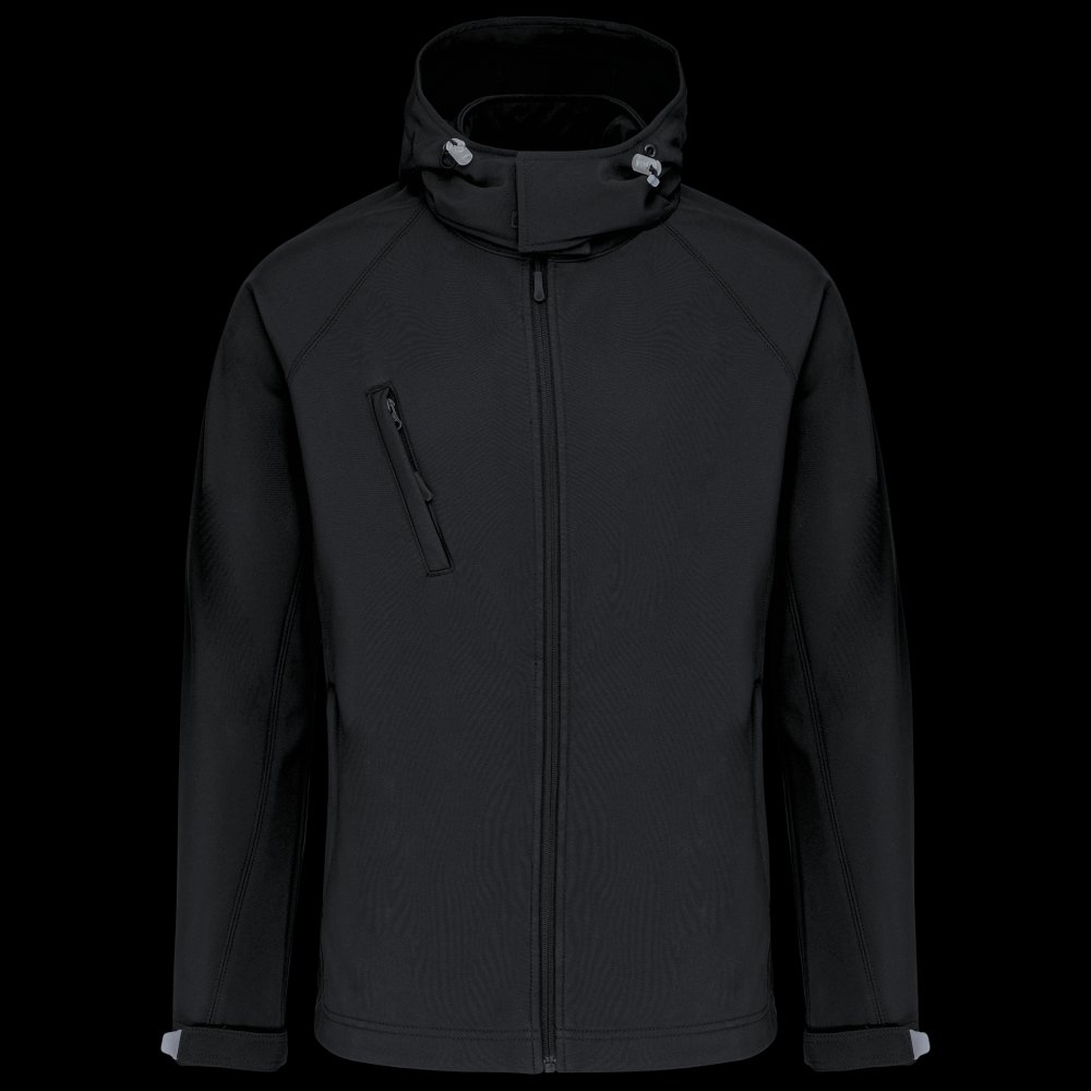 Veste softshell à capuche amovible homme