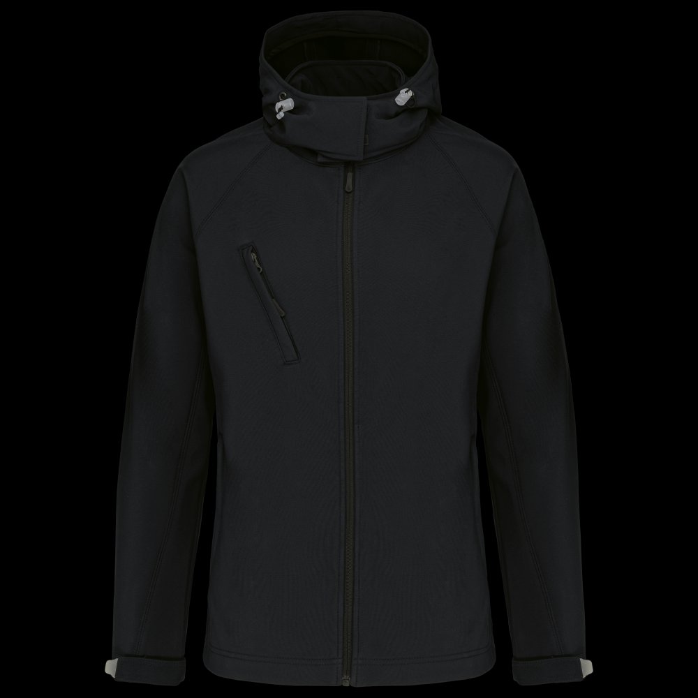 Veste softshell à capuche amovible femme