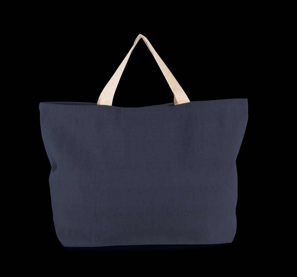 Grand sac de shopping fourre-tout esprit rustique
