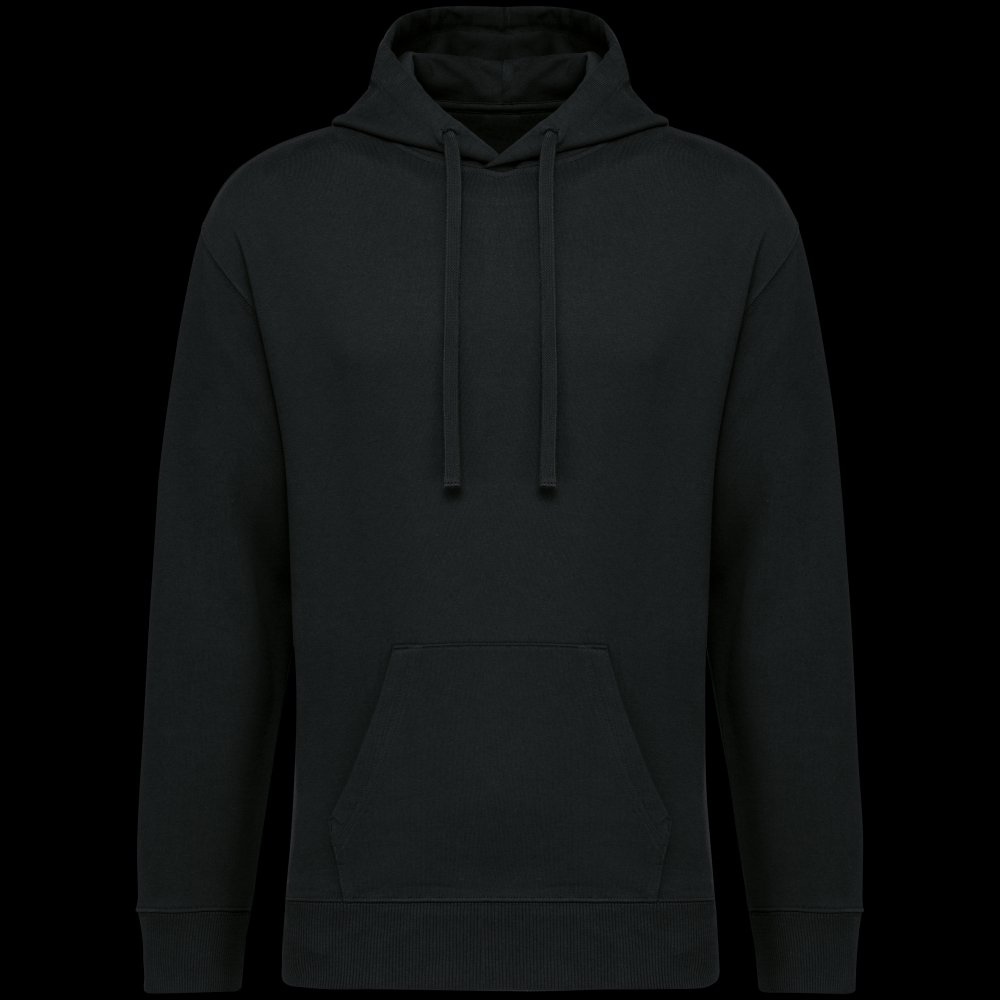 Sweat-shirt écoresponsable à capuche  à épaules tombantes French Terry unisexe