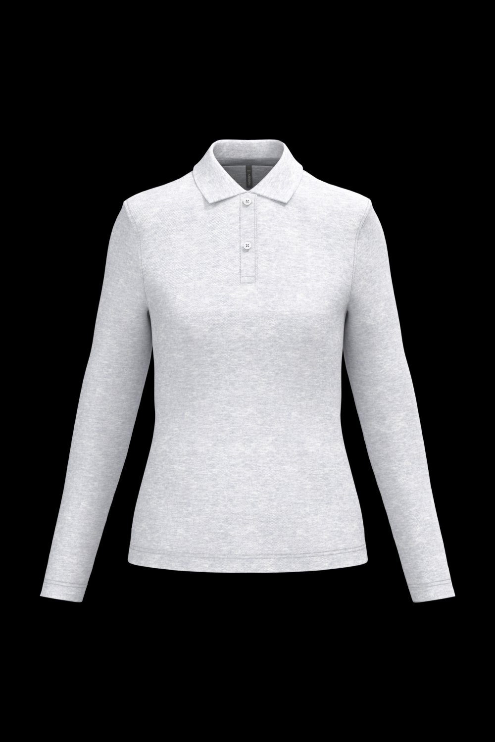Polo manches longues femme